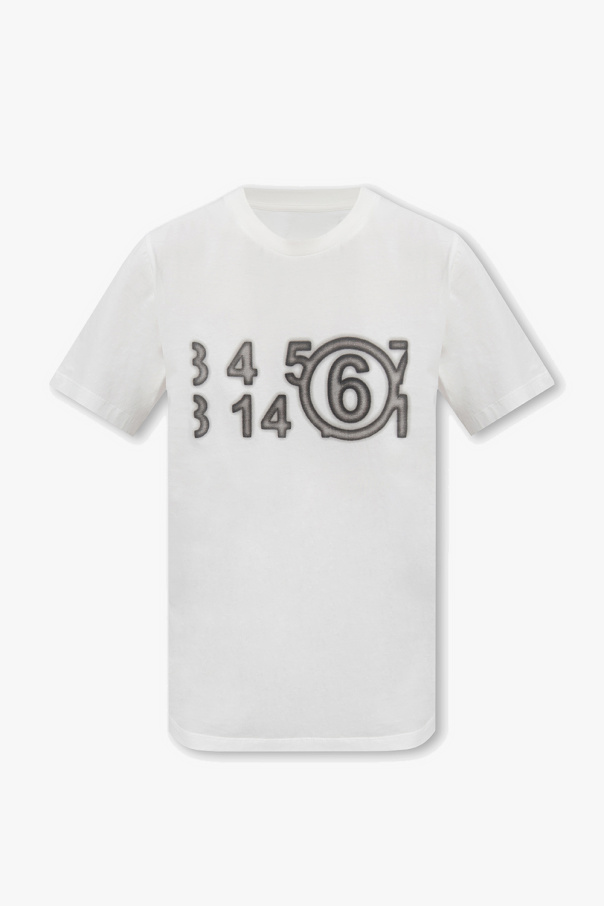 SchaferandweinerShops TW - T - shirt with logo MM6 Maison
